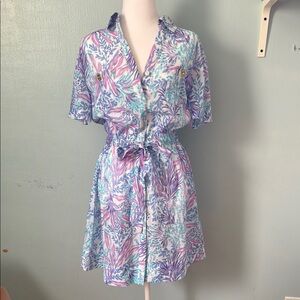 Lilly Pulitzer shirt dress